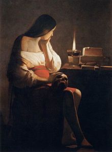 Georges de la Tour, Mary Magdalen with Smoking Flame, oil on canvas, 1638-1640